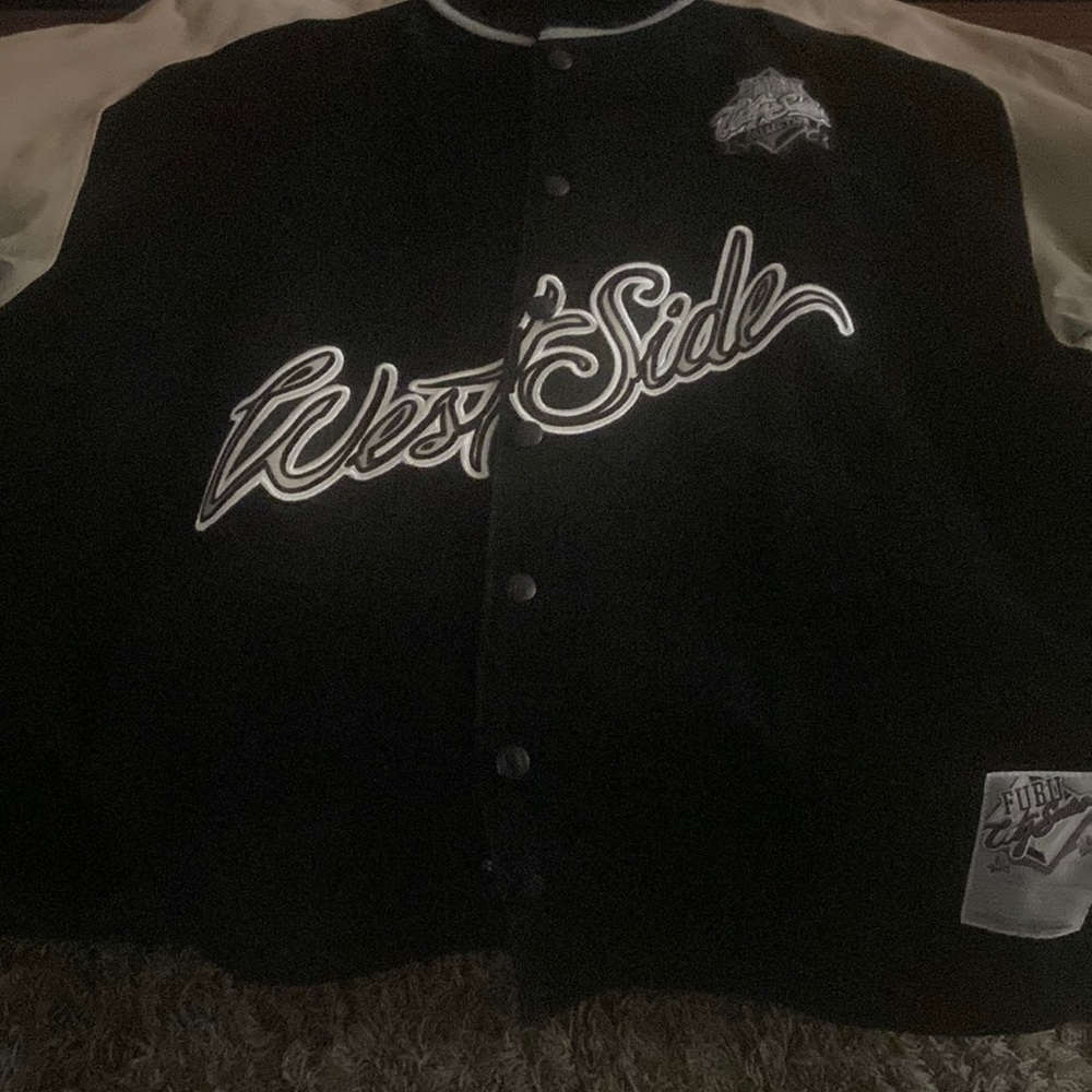 Leather and Swede Fubu Shirt